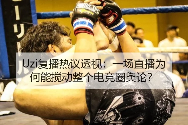 Uzi复播热议透视：一场直播为何能搅动整个电竞圈舆论？